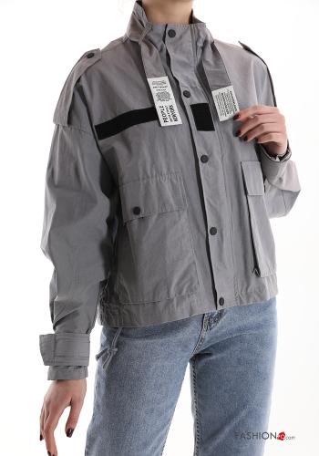 Veste à boutons avec poches - ph 1