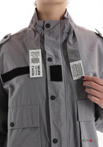 Veste à boutons avec poches - ph 4