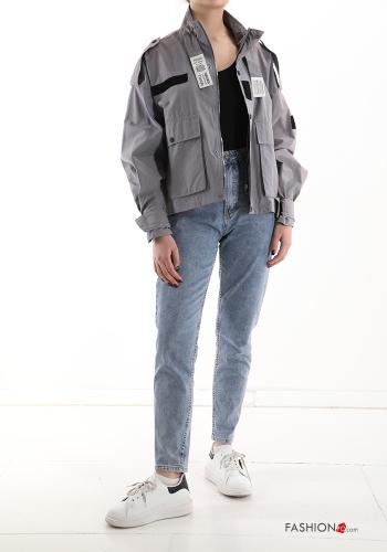 Veste à boutons avec poches - ph 6