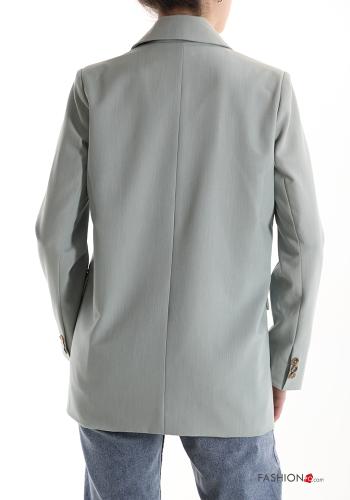Blazer doppio petto con bottoni - ph 2