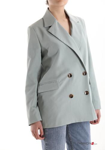 Blazer doppio petto con bottoni - ph 3