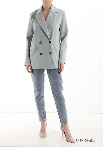 Blazer doppio petto con bottoni - ph 6