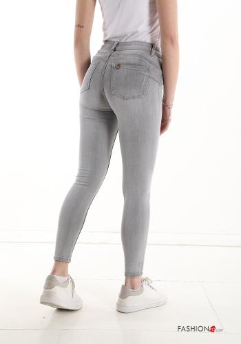 Jeans in Cotone con tasche - ph 2