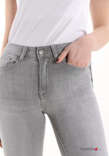 Jeans in Cotone con tasche - ph 4