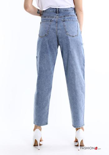 Jeans aus Baumwolle mit Taschen - ph 2