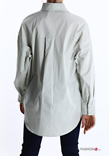 Hemd aus Baumwolle mit Taschen - ph 2