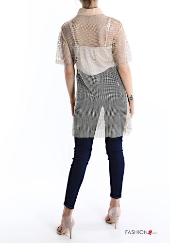 Abito lurex con bottoni - ph 2