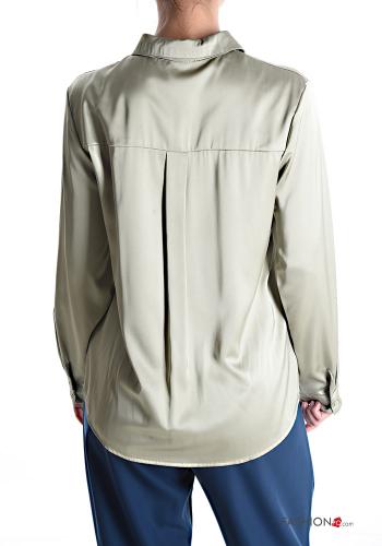 Bluse mit Knöpfen mit Taschen - ph 2