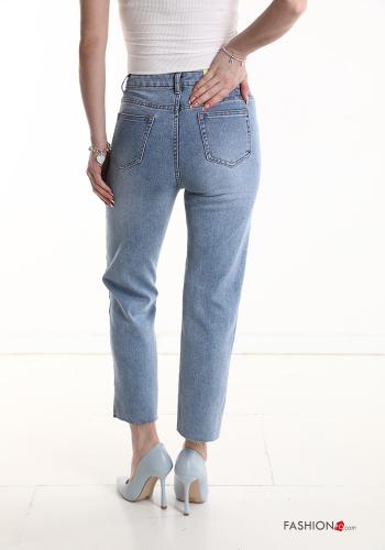 Jeans aus Baumwolle mit Taschen - ph 2