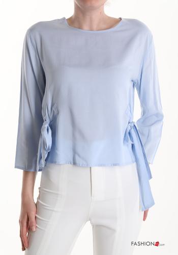Bluse mit Schleife 3/4 ärmel - ph 1
