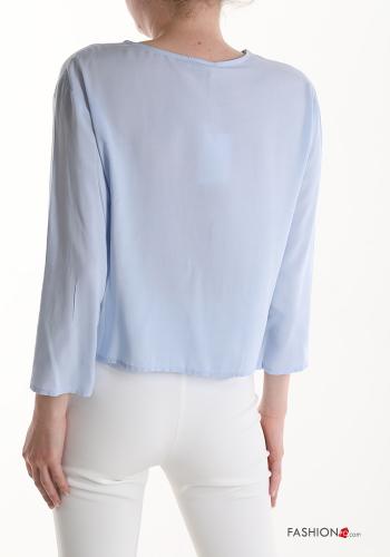 Bluse mit Schleife 3/4 ärmel - ph 2