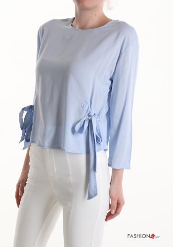 Bluse mit Schleife 3/4 ärmel - ph 3