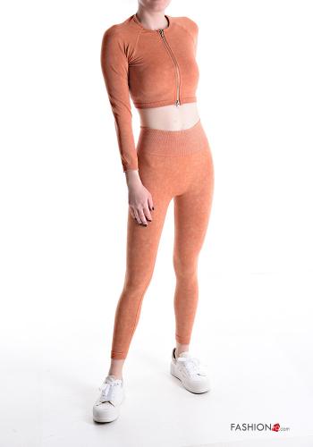 Set sportivo con zip con elastico - ph 1