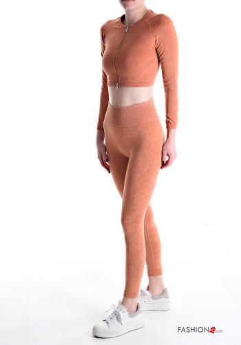 Set sportivo con zip con elastico - ph 3