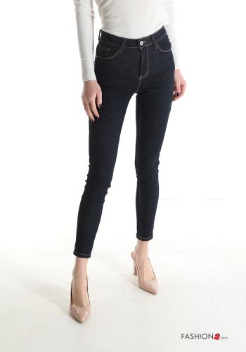 skinny Cotton Jeans with pockets - ph 1
