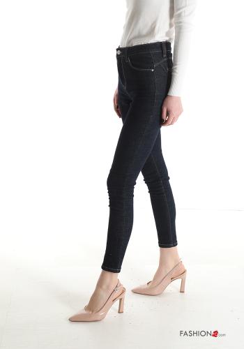 skinny Cotton Jeans with pockets - ph 3