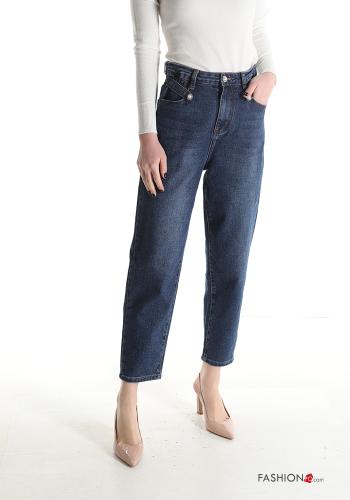 Jeans aus Baumwolle mit Taschen - ph 1