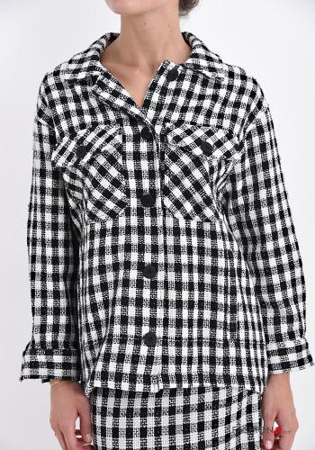 Vichy Muster Hemd mit Taschen - ph 1