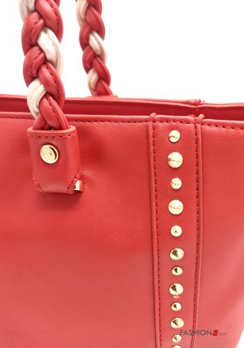 faux leather Bag with studs - ph 5