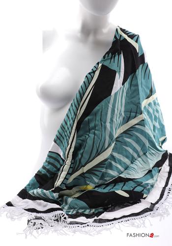Bedrucktes Strandtuch mit Fransen - ph 4