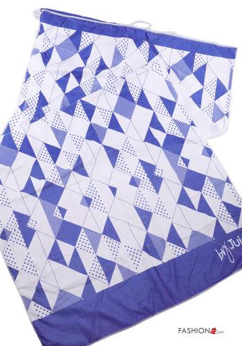 Serviette Motif Géométrique avec Sac - ph 2