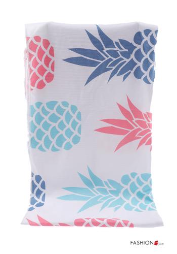 Bedrucktes Muster Strandtuch mit Tasche - ph 1