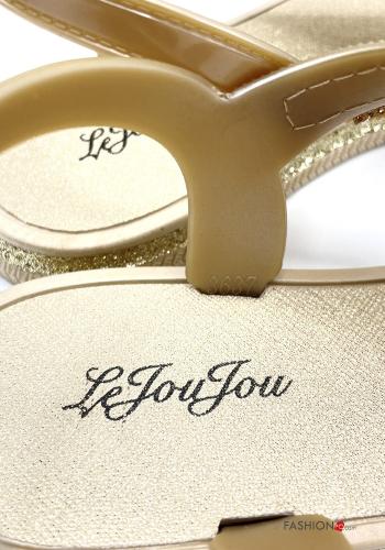 Sandals with rhinestones Ankle strap - ph 5