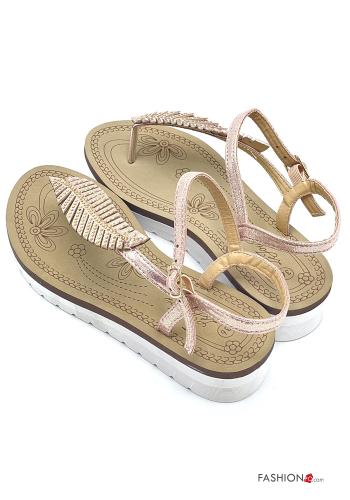 Sandals with rhinestones Ankle strap - ph 3