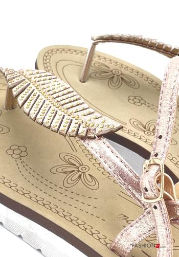 Sandals with rhinestones Ankle strap - ph 4