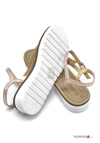 Sandals with rhinestones Ankle strap - ph 5