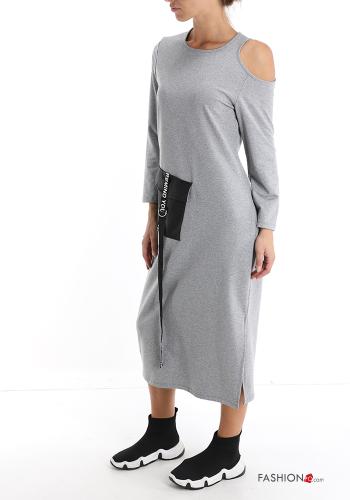 Abito in Cotone con tasche - ph 3