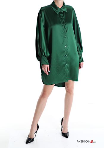 Satin Blusenkleid - ph 1