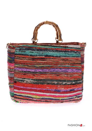 Borsa a mano Fantasia colorata con tracolla - ph 3