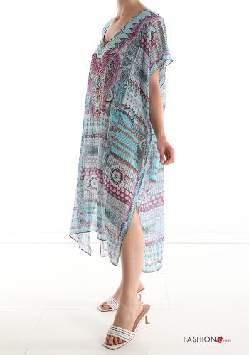 Abstrakte Muster Strandkleid - ph 3