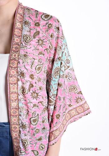 Kimono in Seta maniche a tre quarti - ph 4