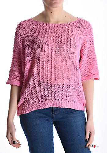 Cotton Sweater 3/4 sleeve - ph 1