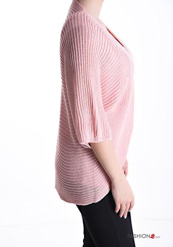 Cardigan in Cotone maniche a tre quarti - ph 3