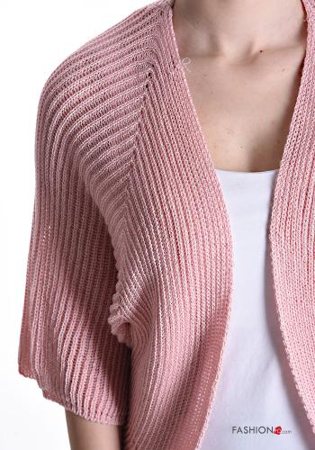 Cardigan in Cotone maniche a tre quarti - ph 4