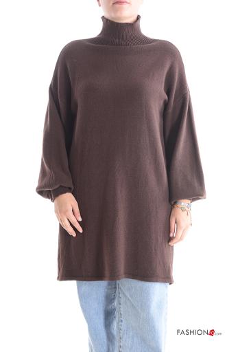 long sleeve long Sweater Rollneck - ph 1