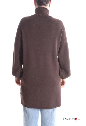 long sleeve long Sweater Rollneck - ph 2