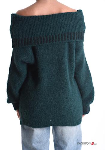 Strickpullover aus Wollmischung bardot-ausschnitt - ph 2
