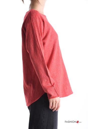 Maglione girocollo lurex maniche lunghe - ph 3