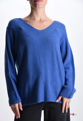 long sleeve Sweater with v-neck - ph 1