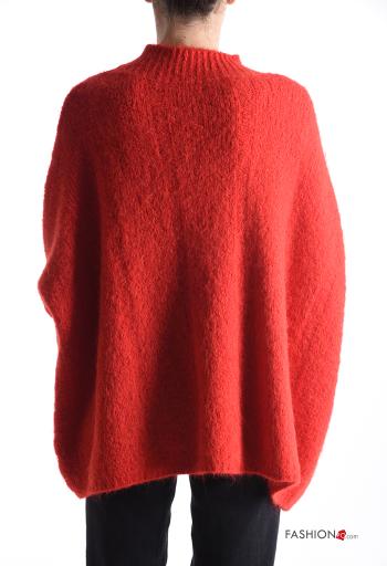 Maglione in Misto Lana oversize maniche lunghe - ph 2