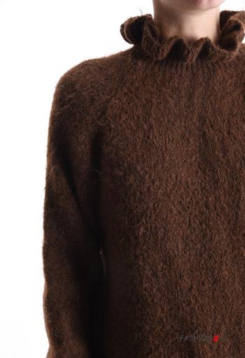 Maglione in Misto Lana maniche lunghe a collo alto - ph 4
