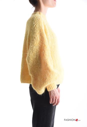 Maglione in Misto Lana maniche lunghe girocollo - ph 3