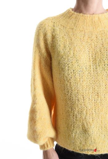 Maglione in Misto Lana maniche lunghe girocollo - ph 4