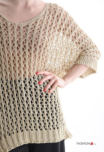 Lässiges Strickpullover - ph 4
