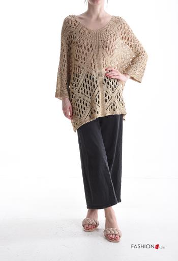 Lässiges Strickpullover - ph 5