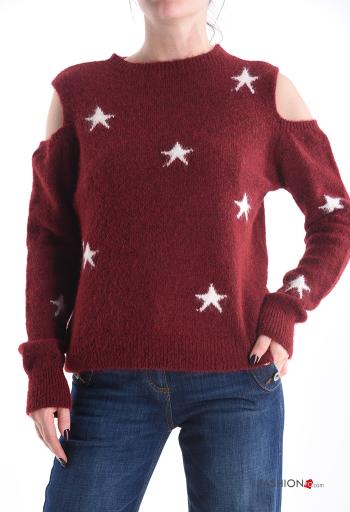 Jersey de Mezcla de Lana